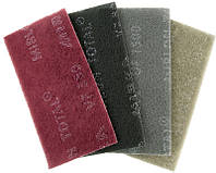 Скотч брайт Mirka Mirlon Total (Мирлон Тотал) 115 x 230 мм Very Fine VF 360 червоний