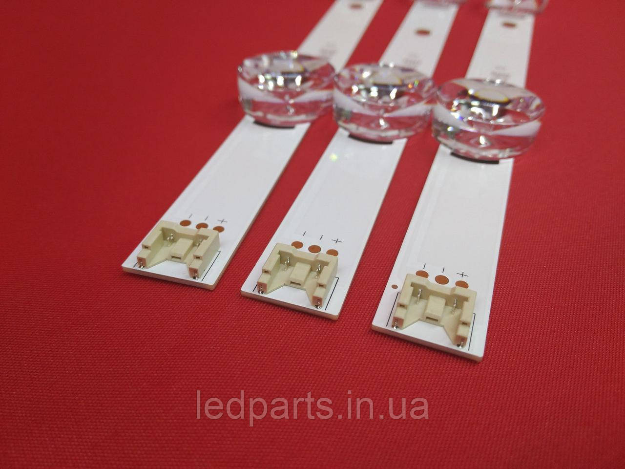 Комплект LED-підсвітки LG 2*LGIT A 6916L-1974A + 1*LGIT B 6916L-1975A LG Innotek DRT 3.0 32 ⁇ 32LB 32LF. ОПТ.