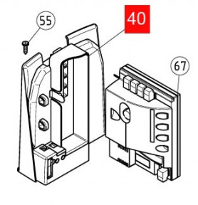 Кронштейн кріплення контролера ROBUS350 RD400 (PPD0951R04.4540)