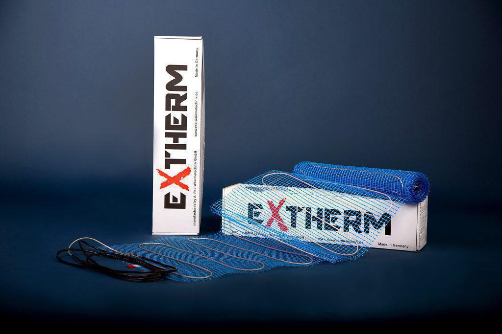 Двожильний нагрівальний мат для підлоги EXTHERM ЕТ ЕСО 1500-180