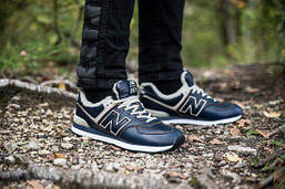Напівчеревики new balance 574WNF чоловічі з хутром, фото 6