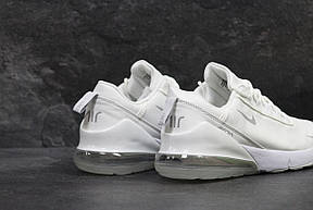 Чоловічі кросівки Nike Air Max 270,білі (репліка), фото 3