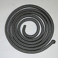 Сальникова набивка АП-31 д 24,0 (асоціальна жирова графітована) ГОСТ 5152-84