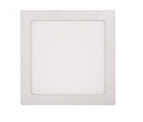 Світлодіодний світильник Luxel 24 W 4000k квадратний накладний білий, фото 2