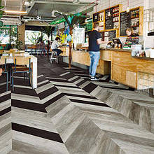 Forbo w60357 grey autumn oak вінілова плитка Allura Wood