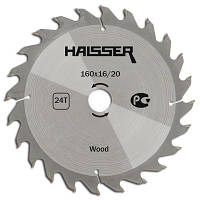 Циркулярний диск Haisser 160x20/16x24 Wood
