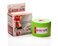 Кинезио тейп EPOS RAYON TAPE 5м, салатовый