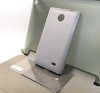 Чехол для Nokia X, A110 накладка бампер противоударный Melkco пленка