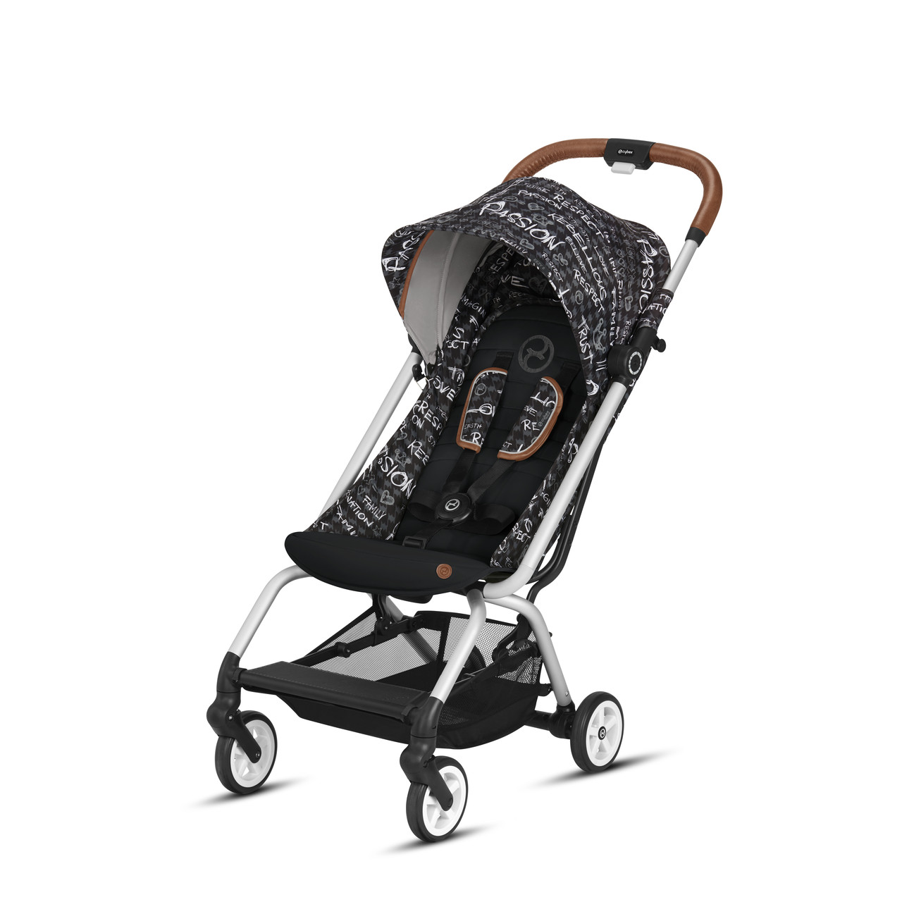 Cybex — Прогулянкова коляска Eezy S Values for life, колір Strength dark-grey