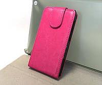 Чехол для Lenovo A319 книжка флип противоударный Chic Case розовый