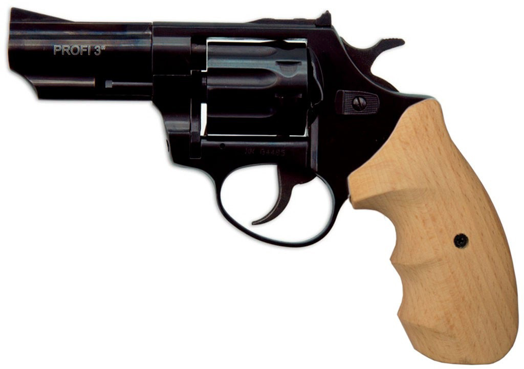 Револьвер флобера PROFI-3" (чорний/ дерево)