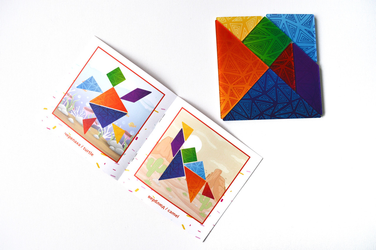 Купити Танграм Квадрат, Home-ABC, ціна 289 ₴ - Prom.ua (ID# 769629243)