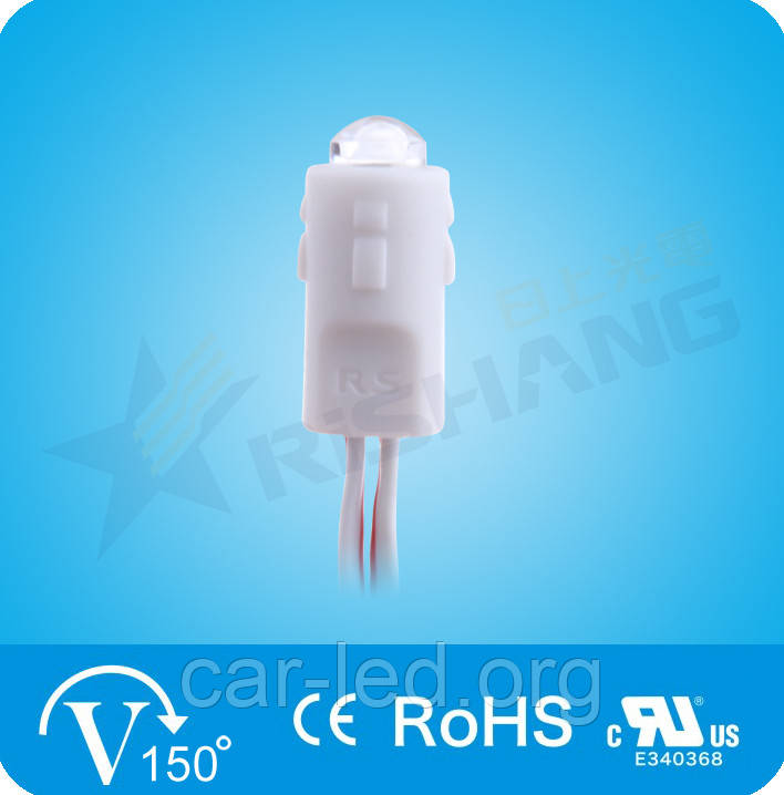 Пиксельные модули Rishang d=12мм (8,5Lm) 1-LED SMD 2835, DC 12V, IP66 WHITE - фото 1 - id-p63318141