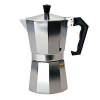 Гейзерна алюмінієва кавоварка 300 мл 6 чашок A-plus CM-2082