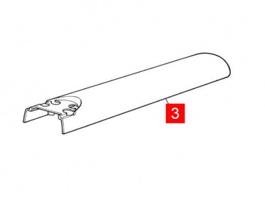 Корпус MOBY4, WINGO4 передній верхній (BMGWAAR02.45673)