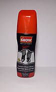 Рідка Крем-Фарба для взуття SHOW коричнева  75 мл, фото 3