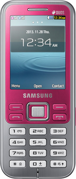 Samsung GT-C3322i pink