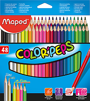 Олівці кольорові, 48 кольорів, COLOR PEPS Classic, Maped