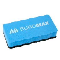 Губка для сухостираемых досок с магнитом, синий Buromax