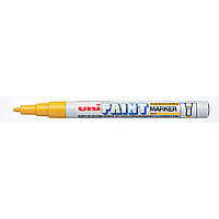 Маркер PAINT, 0.8-1.2мм, желтый PX-21.Yellow Uni