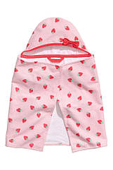 Дитячий махровий рушник із капюшоном 4-12 місяців, 1-3 роки