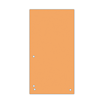 Індекс-роздільник 105х230 мм, 100шт., картон, помаранчевий 8620100-12PL Donau