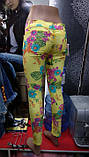 Жіночі жовті брюки літо стрейч Туреччина, фото 5
