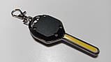 Брелок ключ — Ліхтарик (COB ліхтарик, 2 режими), 5852-COB, золотий колір, фото 3