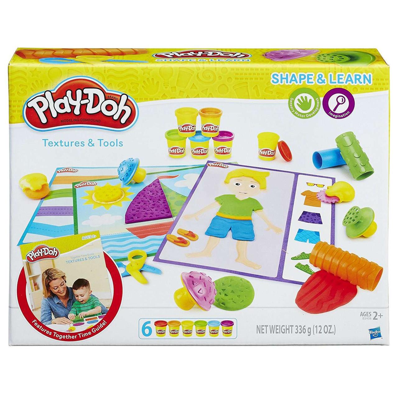 Пластилін Play Doh ІГРОВИЙ НАБІР ТЕКСТАНИ Й ІНСТРУМЕНТИ