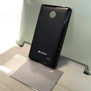 Чохол для Nokia X, A110 силіконовий накладка на бампер протиударний Melkco плівка, фото 1