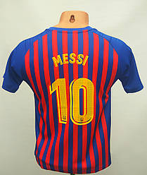 Футболічна форма дитячої Barcelona Messi 2018-19