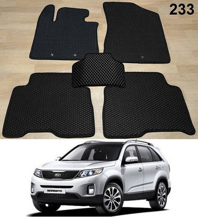Килимки ЄВА в салон Kia Sorento '13-15, фото 2