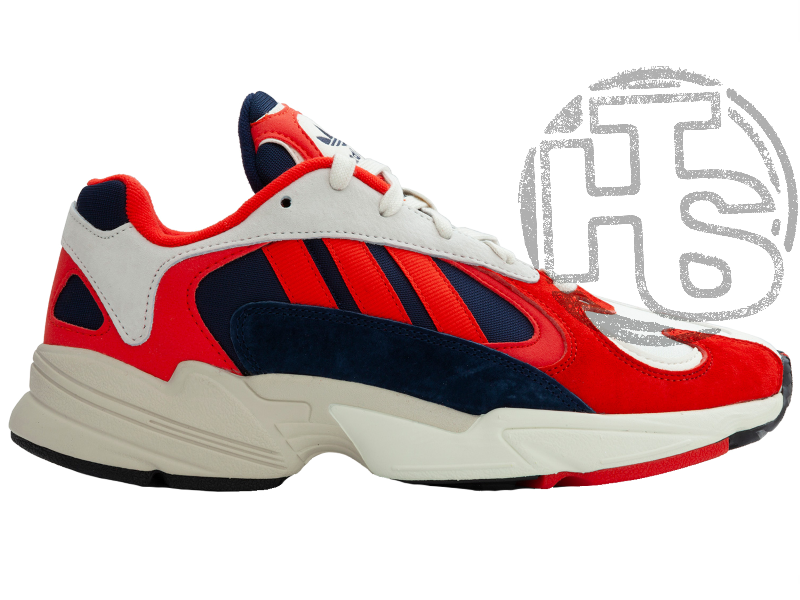 Чоловічі кросівки Adidas Yung-1 White/Red/Navy B37615-30