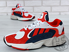 Чоловічі кросівки Adidas Yung-1 White/Red/Navy B37615-30, фото 2