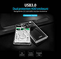 Кишеня для жорстких дисків HDD, SSD Orico 2,5 2139U3" c роз'ємом USB3.0