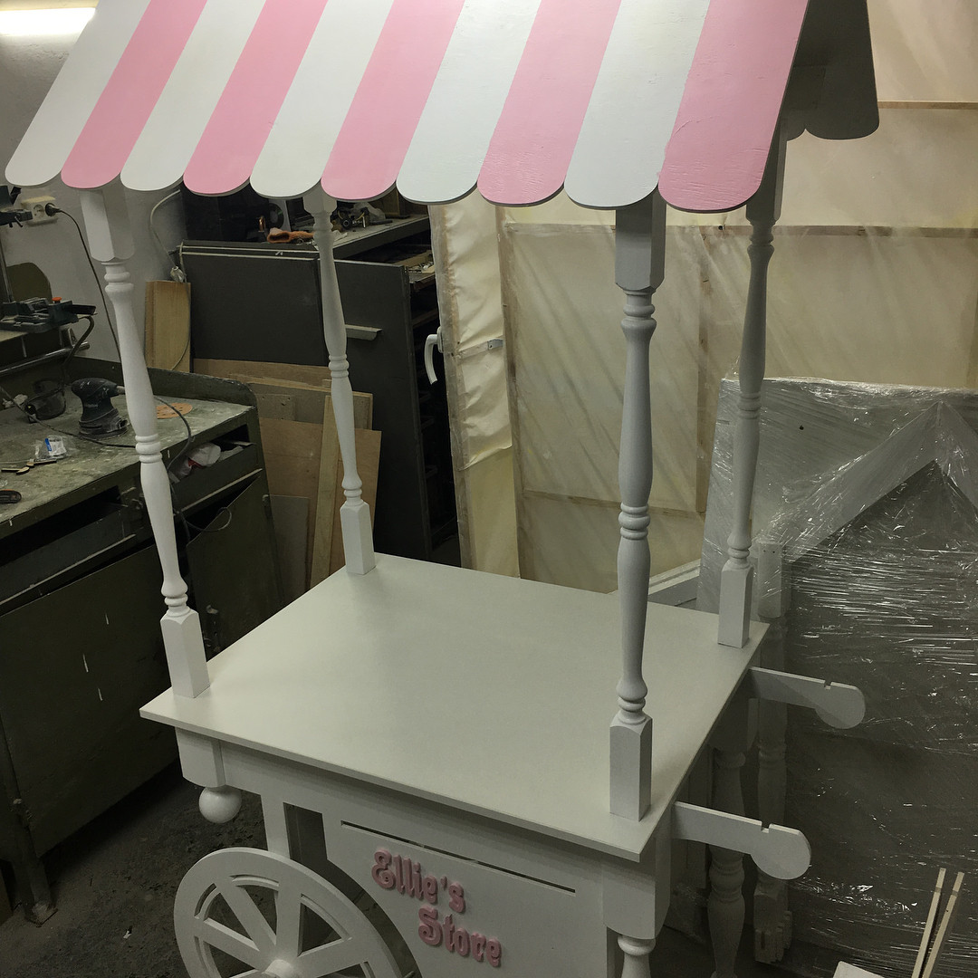 ТЕЛЕГА ДЛЯ CANDY BAR НА ДЕНЬ РОЖДЕНИЯ, фото 1