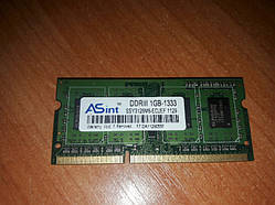 Оперативна пам'ять ASint 1GB DDR3 1GB-1333 — SSY3128M8-EDJEF 1129