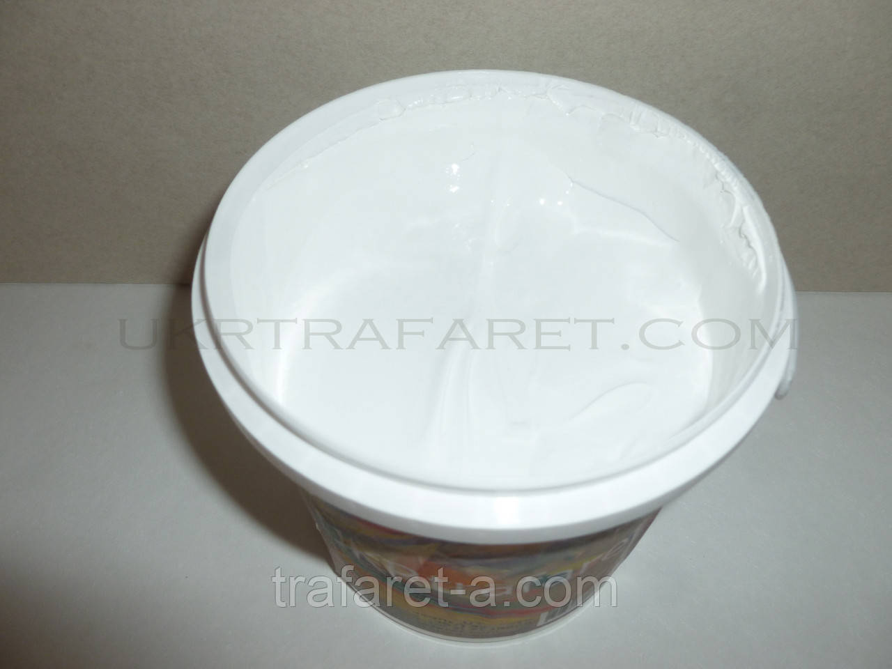 Пластизолевая краска пластизоль белая ULTRAWHITE - фото 1 - id-p63423614