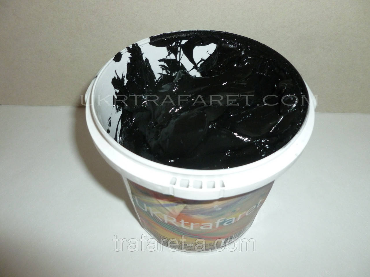 Пластизольная краска пластизоль черная - фото 1 - id-p63429865
