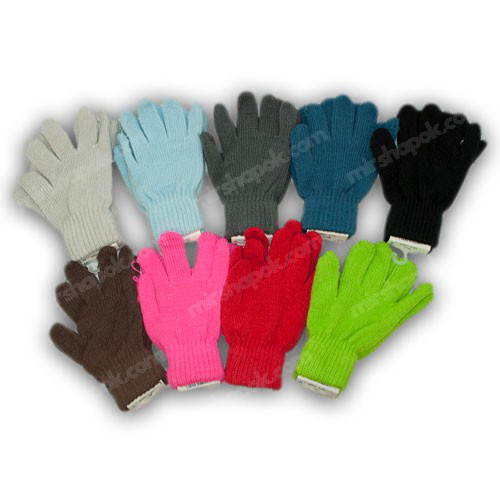 ОПТ Рукавиці дитячі, р. 18 (11-12 років), виробник Польща (12шт/набір), фото 1