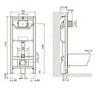 Система інсталяції для унітазу IMPRESE i5220 82418, фото 2