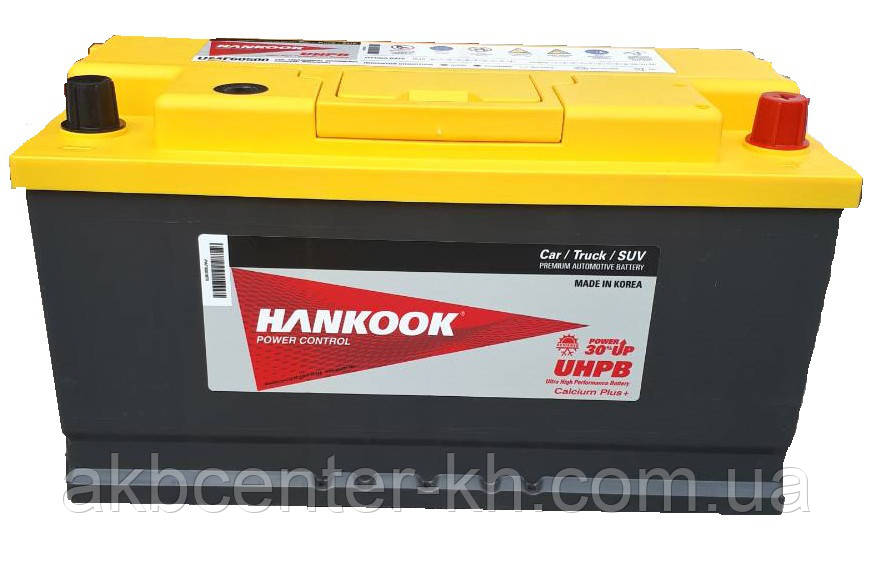 Автомобільний акумулятор HANKOOK Start Stop 6СТ- 105 А 880А R, фото 1