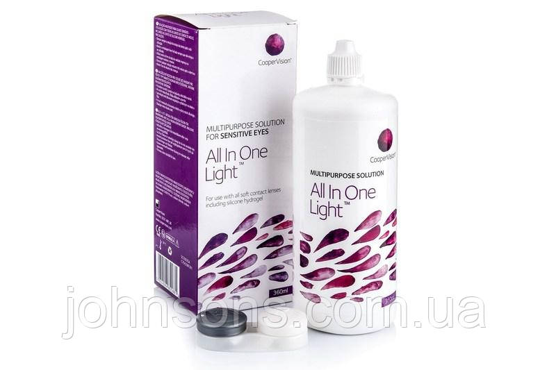 Розчин для лінз All in One Light 360ml CooperVision