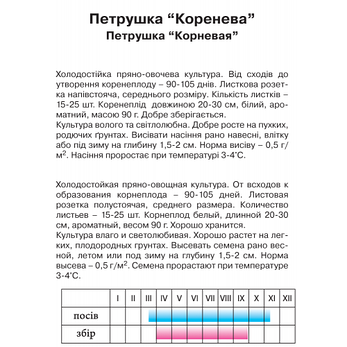 Петрушка "Коренева", 2 г, фото 2