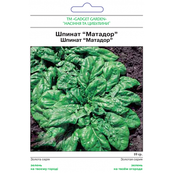 Шпинат "Матадор", великий пакет, 10 м, фото 2