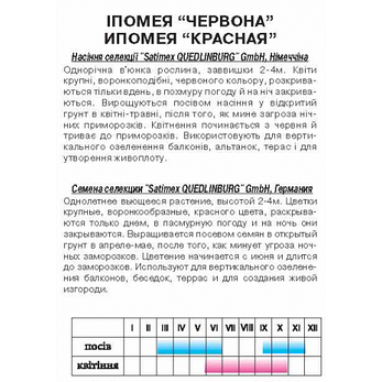 Іпомея Червона, фото 2