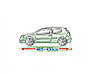 Чохол-тент для автомобіля Silver Garage, розмір L1 Hatchback, фото 4