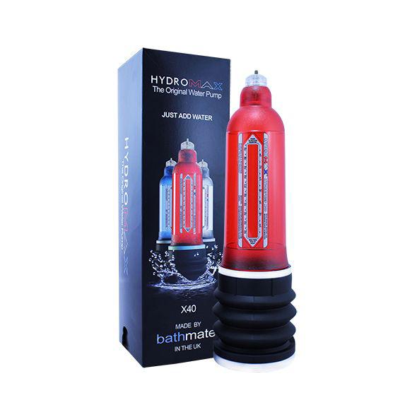 Гидропомпа Bathmate Hydromax 9 Red (X40), для члена довжиною від 18 до 23см, діаметр 5,5 см 777Shop.com.ua