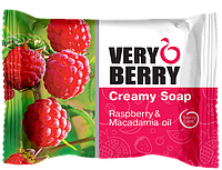 Крем-мило Rasberry & Macadamia oil 100гр Very Berry