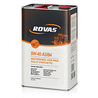 Моторное масло Rovas 5W-40 A3/B4 (1л.)